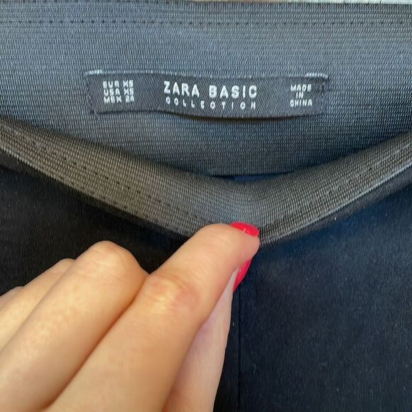 Zara Faux Suede Pants XS - Picture 3 of 5